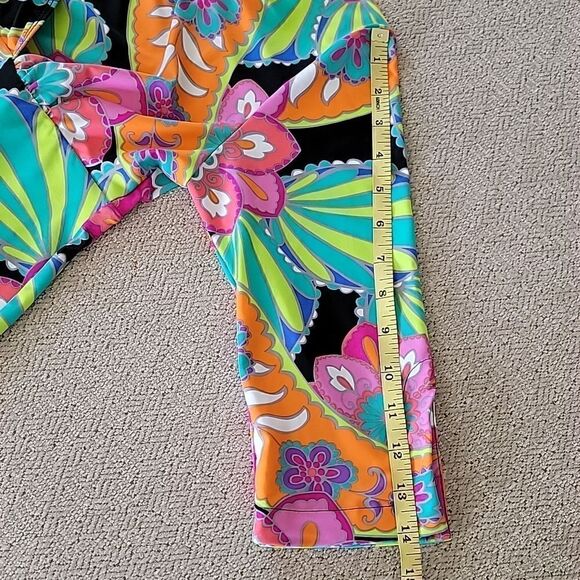 Spunk Wear Bright Retro Floral Flower Athletic Activewear Dress - Size Small - Picture 5 of 15